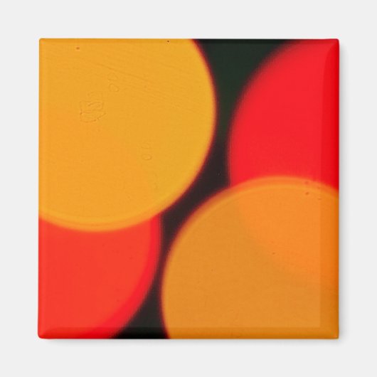 円ファンキー磁石 マグネット (正面)