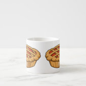 円マンガイラストレーション エスプレッソカップ (正面)