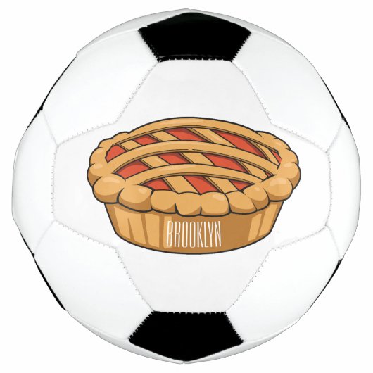円マンガイラストレーション サッカーボール (正面)