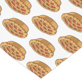 円マンガイラストレーション ショートテーブルランナー (コーナー)