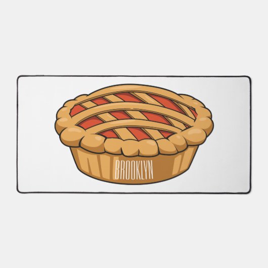 円マンガイラストレーション デスクマット (正面)