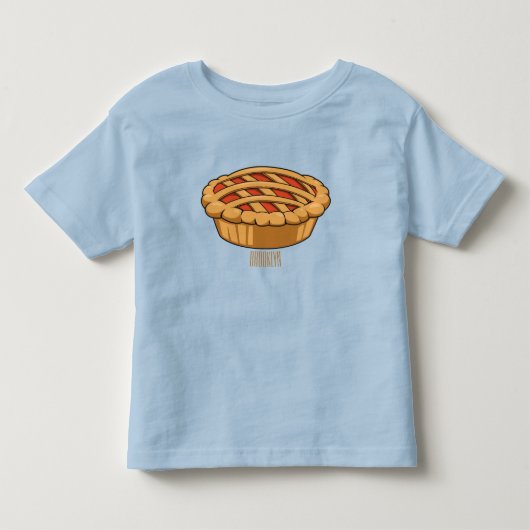 円マンガイラストレーション トドラーTシャツ (正面)