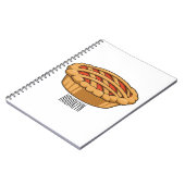 円マンガイラストレーション ノートブック (左側)