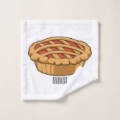 円マンガイラストレーション バスタオルセット (ウォッシュタオル)