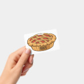 円マンガイラストレーション バッジ (手持ち)