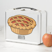 円マンガイラストレーション メタルランチボックス (インサイチュ)