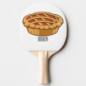 円マンガイラストレーション 卓球ラケット (裏面)