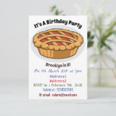 円マンガイラストレーション 招待状 (スタンド正面)