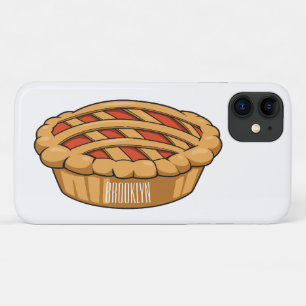 円マンガイラストレーション iPhone 11 ケース