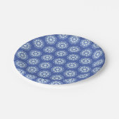 円マンダラパターン ペーパープレート (アングル)
