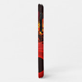 円モダンカラフル抽象芸術のパターン#08 Case-Mate iPhoneケース (裏面/左)