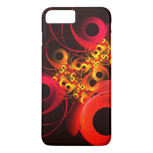 円モダンカラフル抽象芸術のパターン#08 iPhone 8 PLUS/7 PLUSケース