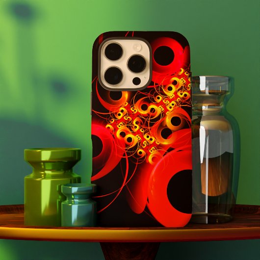 円モダンカラフル抽象芸術のパターン#08 Case-Mate iPhoneケース