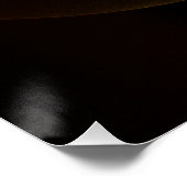 円モダンカラフル抽象芸術のパターン#18 ポスター (コーナー)