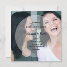 円モダン白フォトオーバーレイ