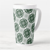 円モダン カフェラテマグ (右アングル)