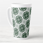 円モダン カフェラテマグ (左アングル)