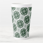 円モダン カフェラテマグ (正面)