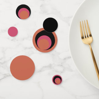 円モダン コンフェッティ