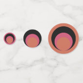 円モダン コンフェッティ (正面)