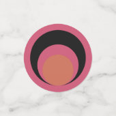 円モダン コンフェッティ (スモール正面)