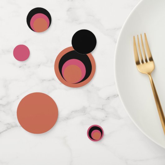 円モダン コンフェッティ (グループ)