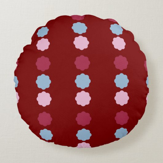 円ライン円枕 ラウンドクッション (正面)