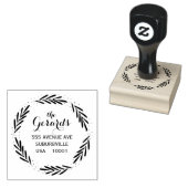 円リースブランチカスタムゴムスタンプ ラバースタンプ (押印)