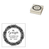 円リース葉カスタムゴムスタンプ ラバースタンプ (押印)