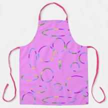 円ループモダンピンクマゼンタ