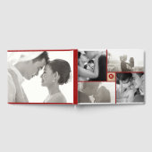 円二重の幸せ4中国の写真結婚の ゲストブック (全面)