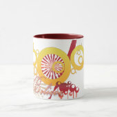 円信じ線マグ マグカップ (中央)