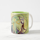 円内の円 ツートーンマグカップ (正面右)