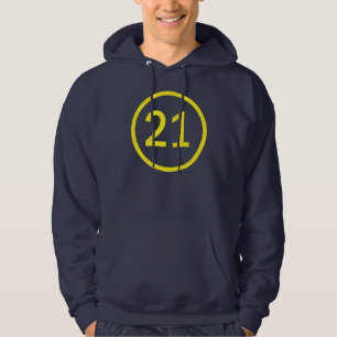 円内の数値21 パーカ