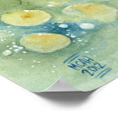 円内プリント ポスター (角)