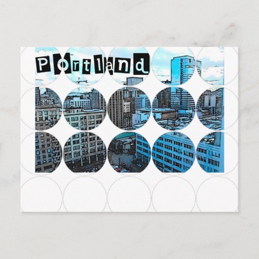 円写真はがき ポストカード (正面)