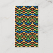 円及び幾何学的 名刺 (裏面)