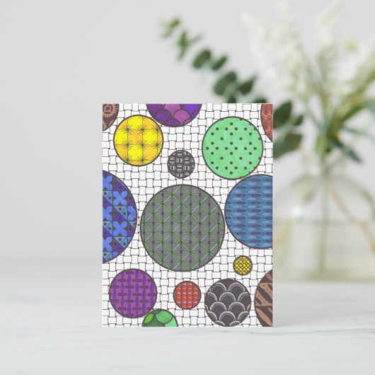 円右はがき ポストカード (スタンド正面)