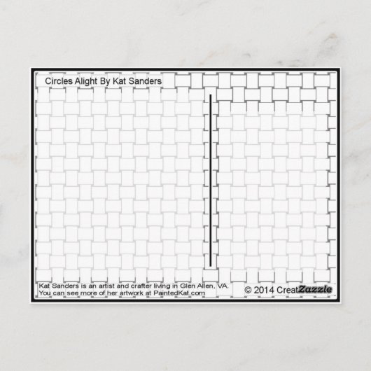 円右はがき ポストカード (裏面)