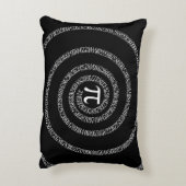 [円周上のip番号の緩和曲線（黒）] アクセントクッション (裏面(縦))