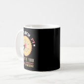 円周率が与え大きすぎおもしろいる コーヒーマグカップ (正面左)