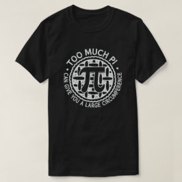 円周率が与え大きすぎる Tシャツ