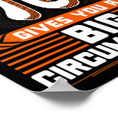 円周率が多すぎる – 大円周 ポスター (角)