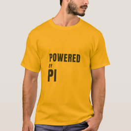 円周率に支えられて 面白い数学の先生 デザイン Tシャツ
