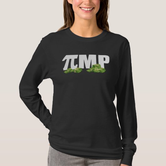 円周率のマスター 数学ジョーク 3.14 Tシャツ (正面)