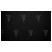 円周率の三角形のスライス ファブリック (ファットクウォーター)