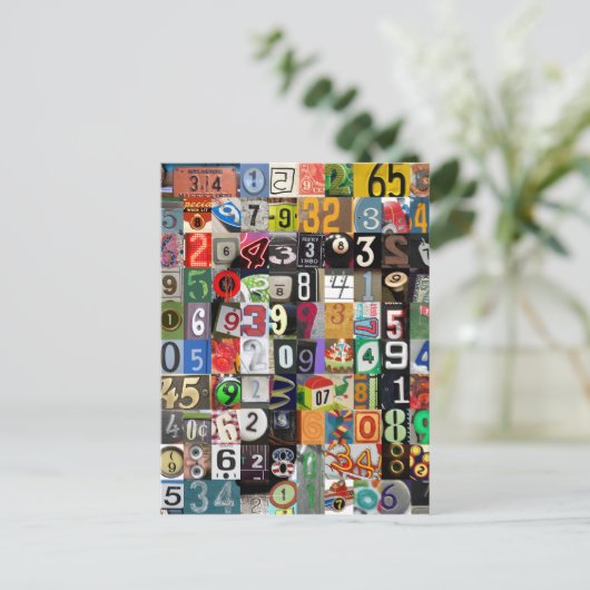 円周率の位置 ポストカード (スタンド正面)