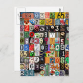 円周率の位置 ポストカード (正面/裏面)