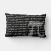 円周率の多くの桁の数定数ルンバ ランバークッション (裏面)