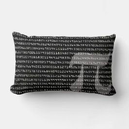 円周率の多くの桁の数定数ルンバ ランバークッション